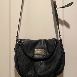 Marc by Marc Jacobs Black Natasha Leather Crossbody Bag